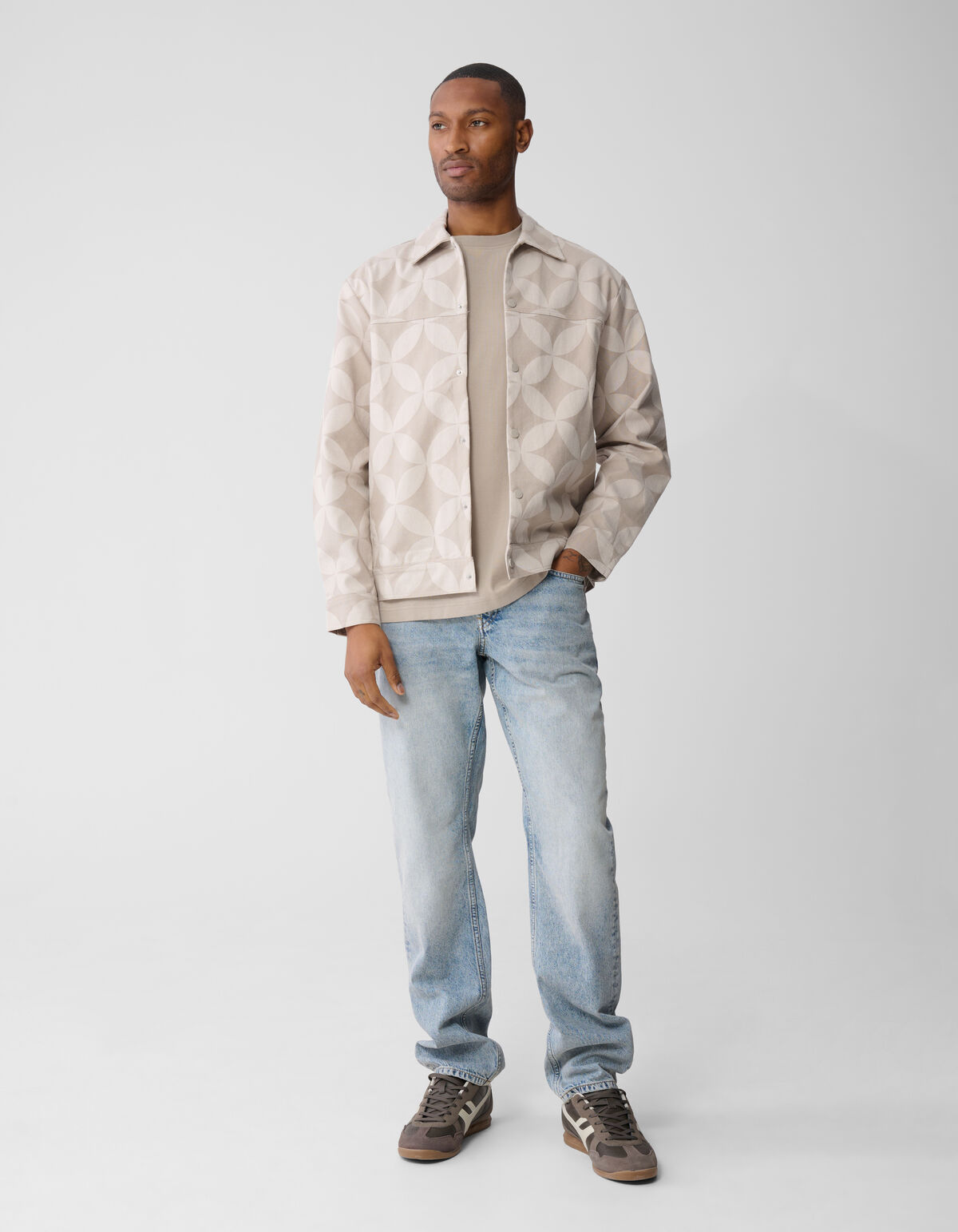 Spark Logo Jacke Hellbraun SHOEBY MEN