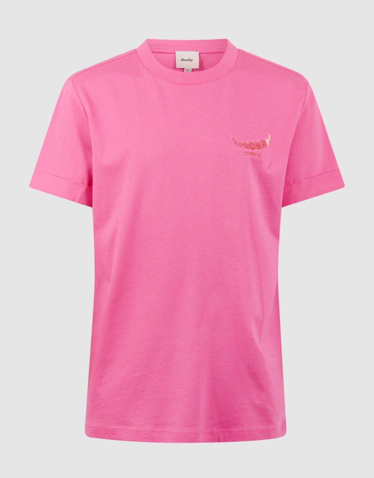 Pepper Artwork T-Shirt Rosa SHOEBY GIRLS