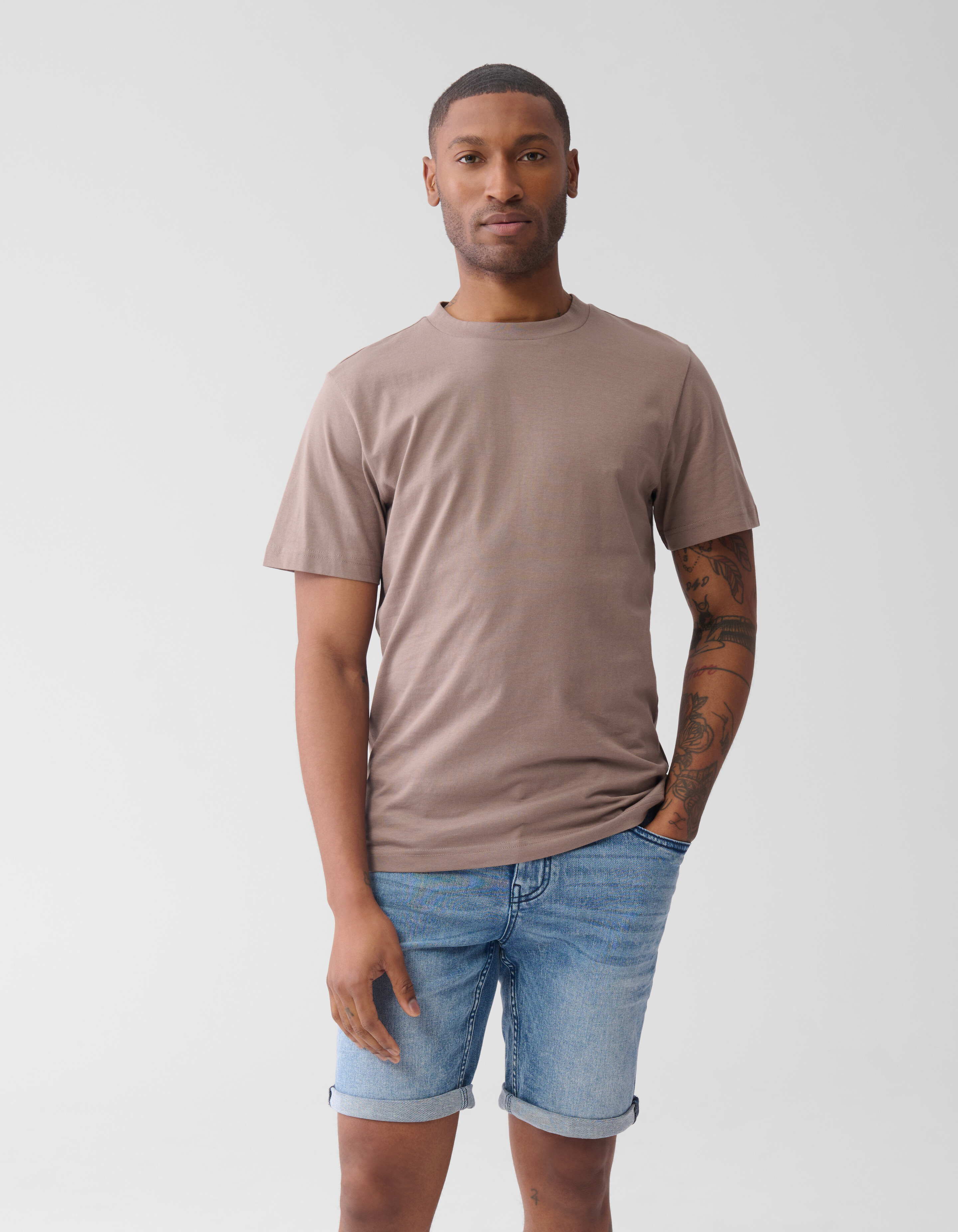 Studio Artwork T-shirt Hellbraun SHOEBY MEN