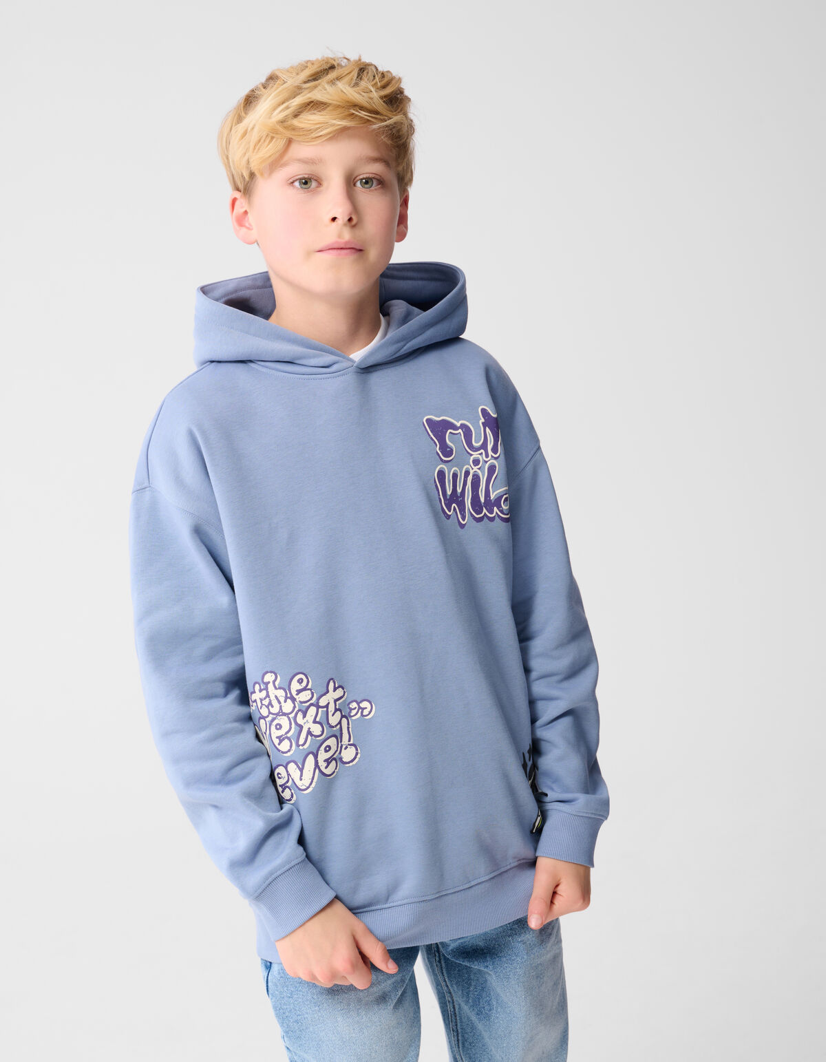 Next Level Artwork Hoodie Hellblau SHOEBY BOYS