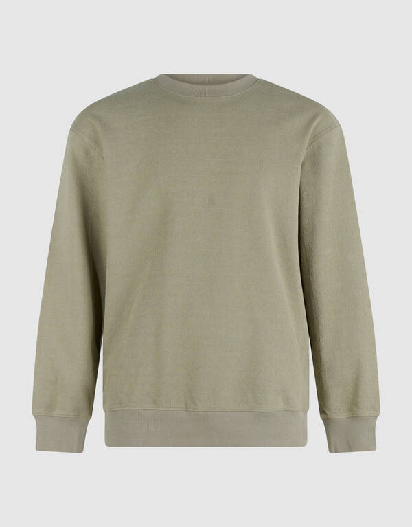 Embroidery Sweater Lichtgroen SHOEBY MEN