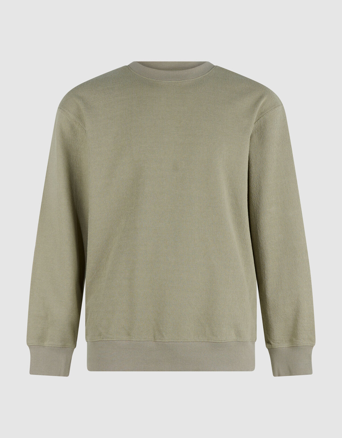 Embroidery Sweater Lichtgroen SHOEBY MEN