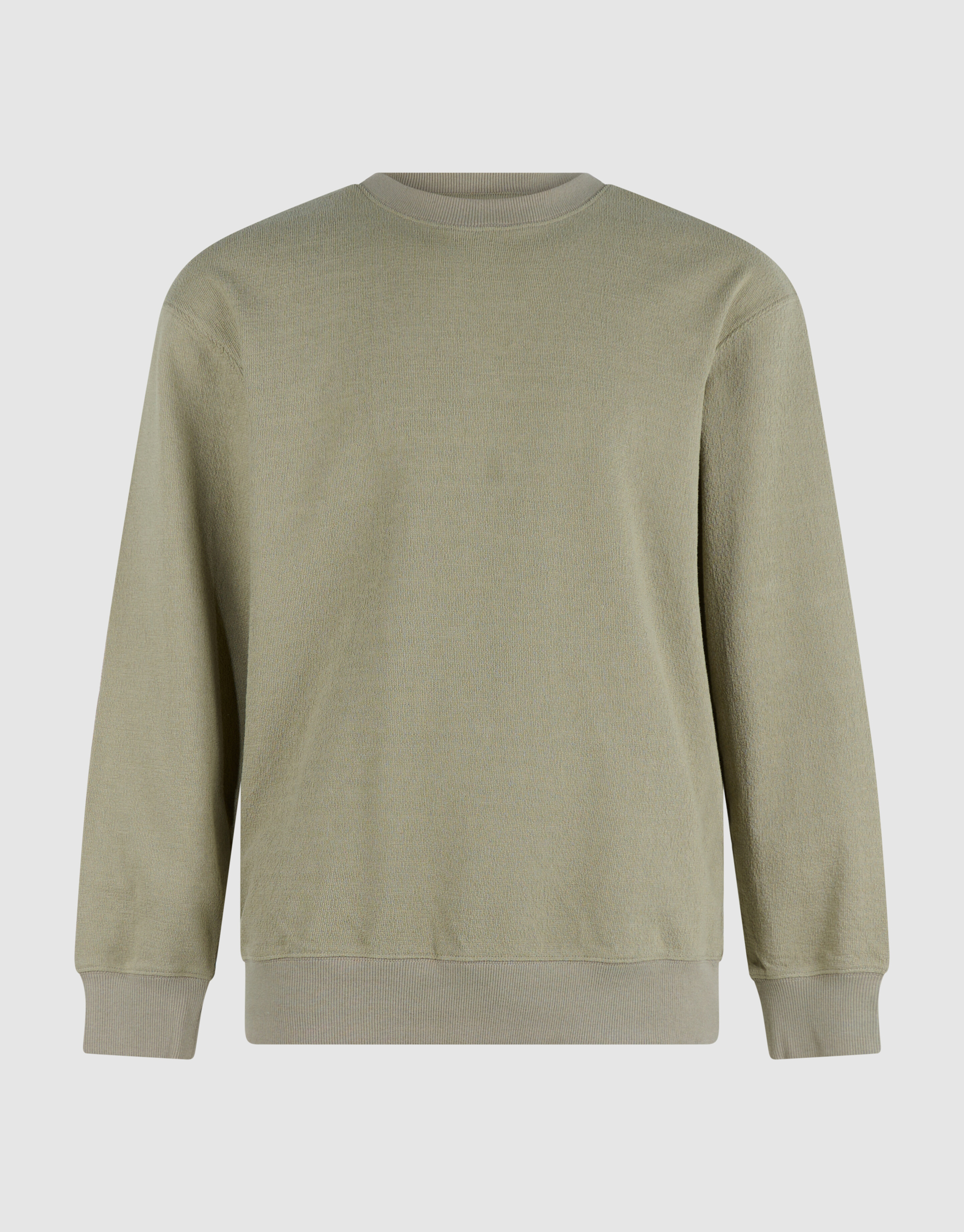 Embroidery Sweater Lichtgroen SHOEBY MEN
