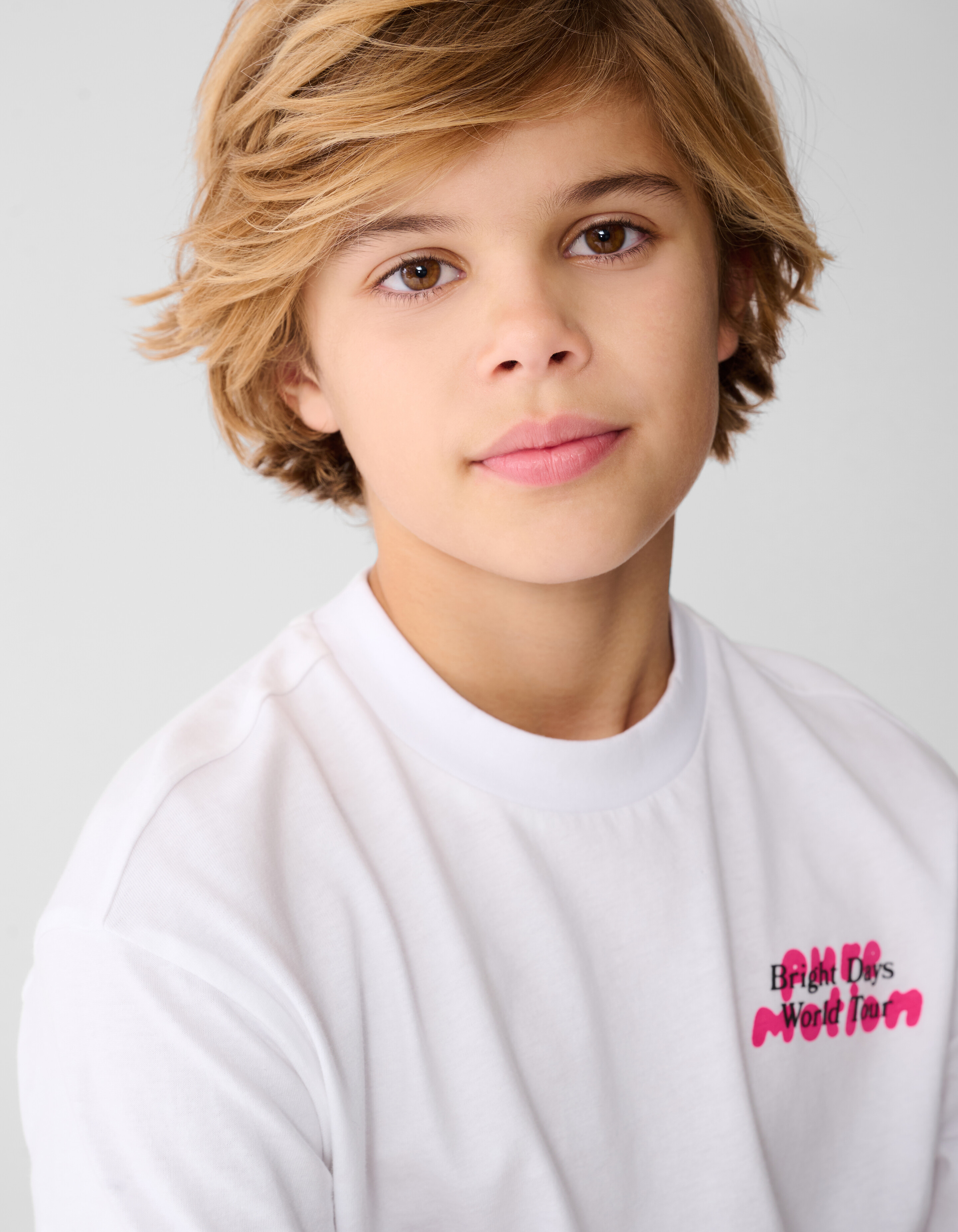 Tour Artwork T-Shirt Wei&szlig; SHOEBY BOYS