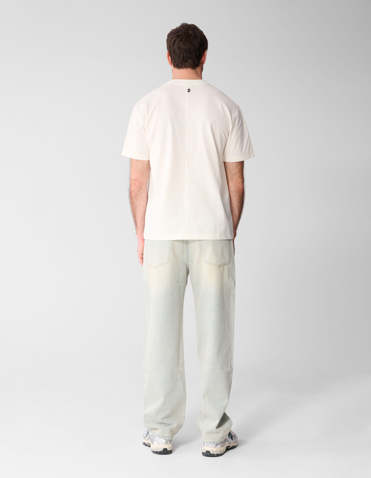 Baggy Fit Jeans Gebleicht L34 SHOEBY MEN