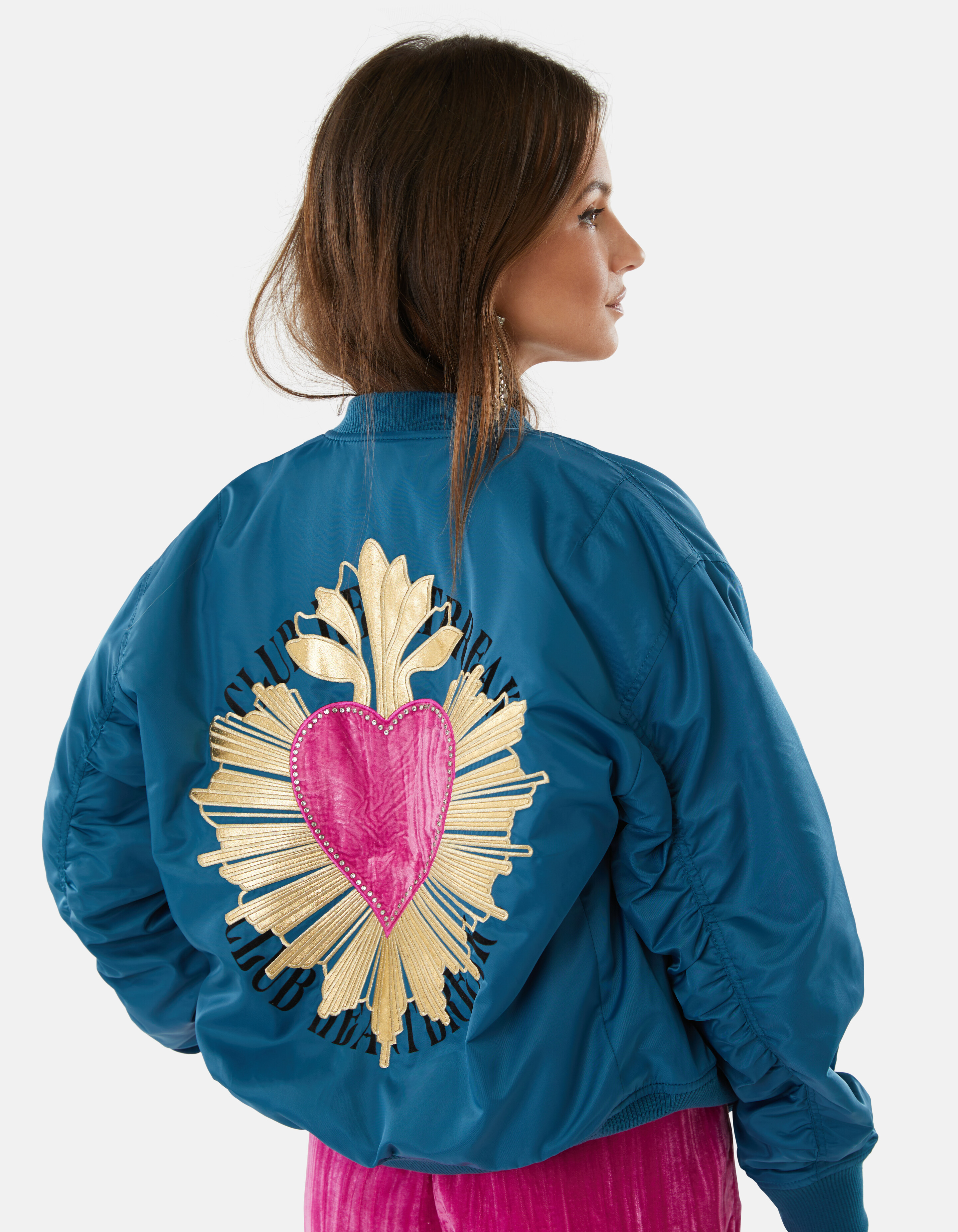 Kunstwerk Bomber Blue By Lizzy SHOEBY WOMEN