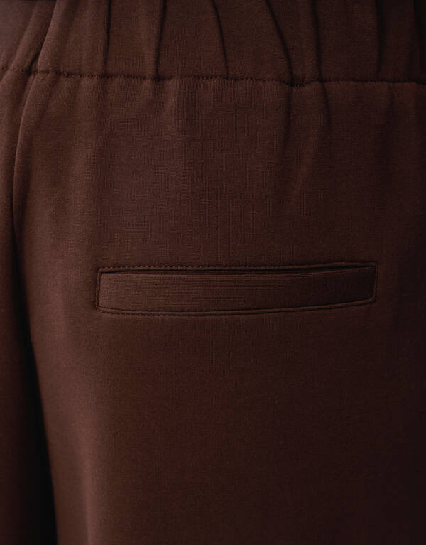 Clean Jogger Hose Dunkelbraun SHOEBY WOMEN
