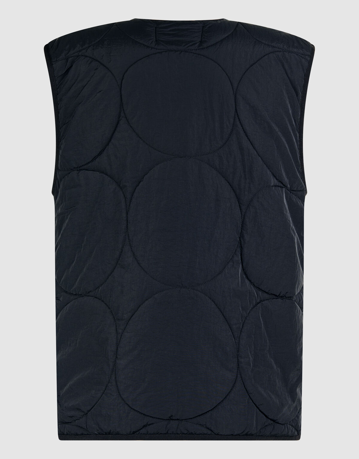 Quilted Spark Logo Bodywarmer Schwarz SHOEBY MEN