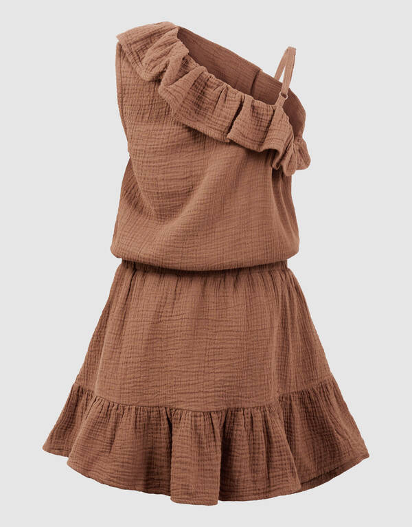 Struktur Playsuit Braun SHOEBY GIRLS