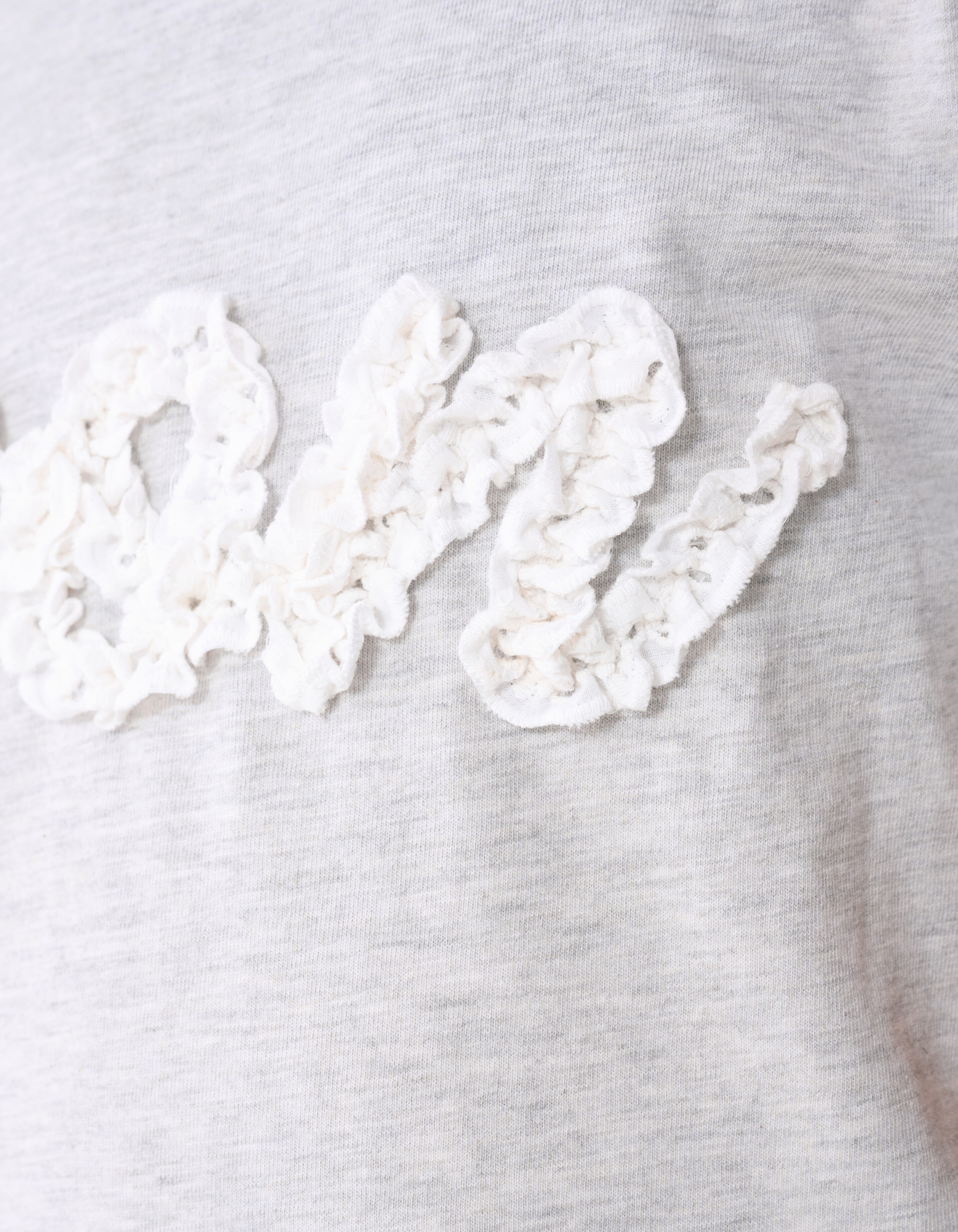 Icon Ruffle T-Shirt Hellgrau SHOEBY GIRLS