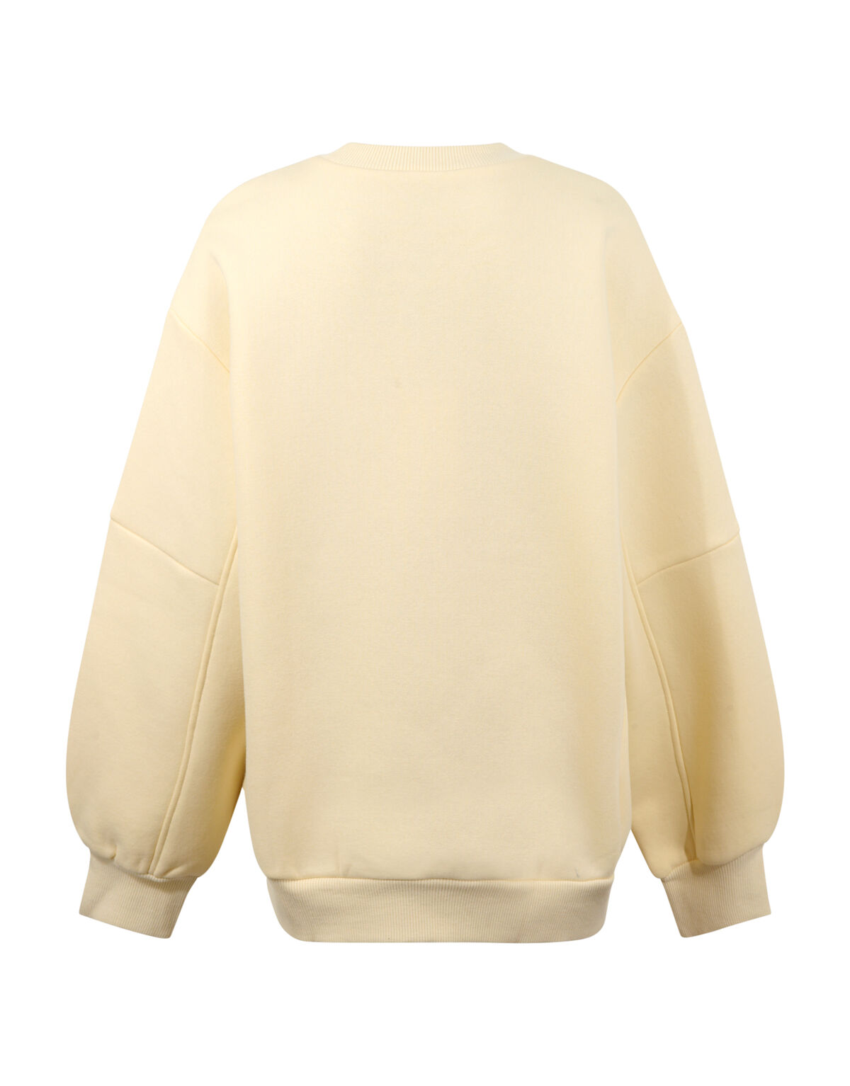 Gro&szlig;er &Auml;rmel Pullover Hellgelb SHOEBY GIRLS