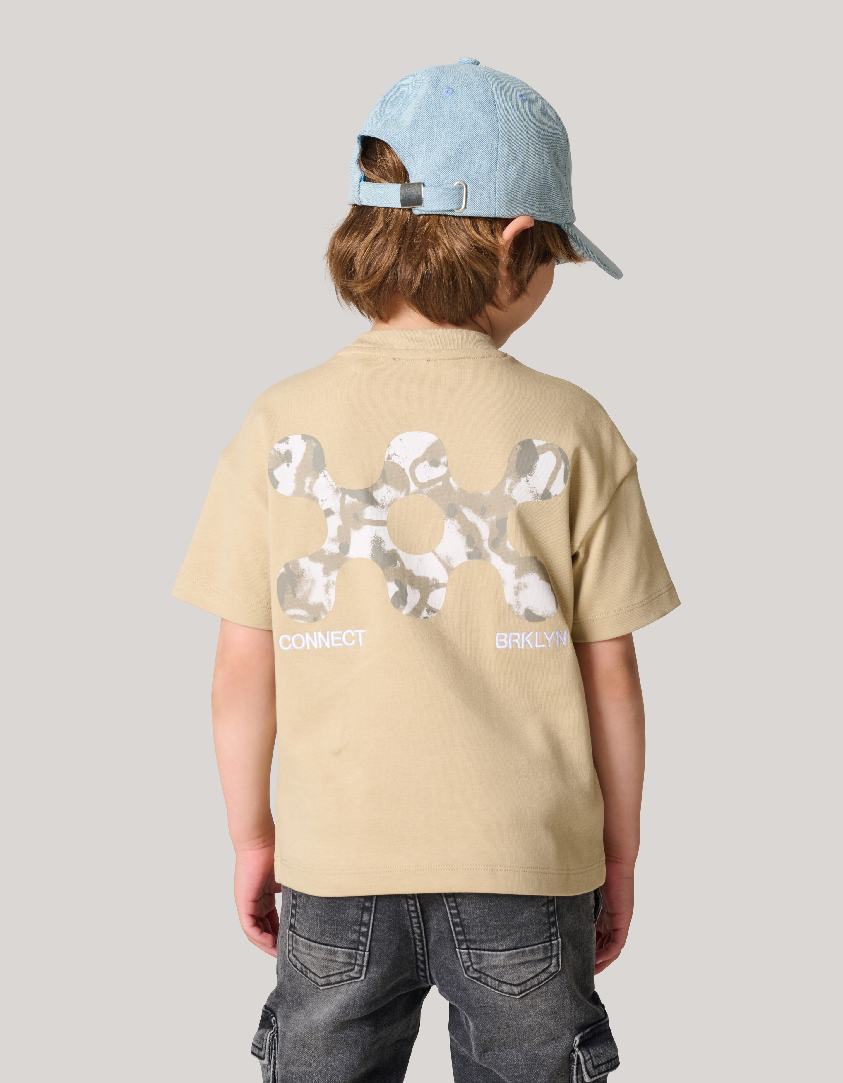 Kunstwerk T-shirt Sand SHOEBY BOYS