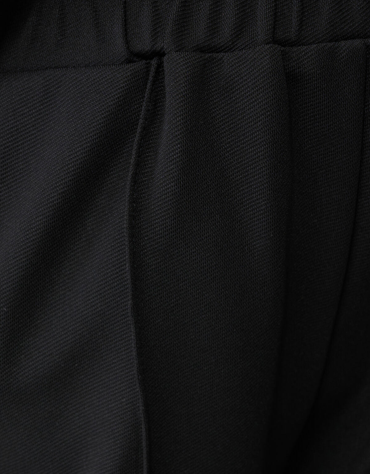 Basic Wide Leg Hose Schwarz SHOEBY GIRLS