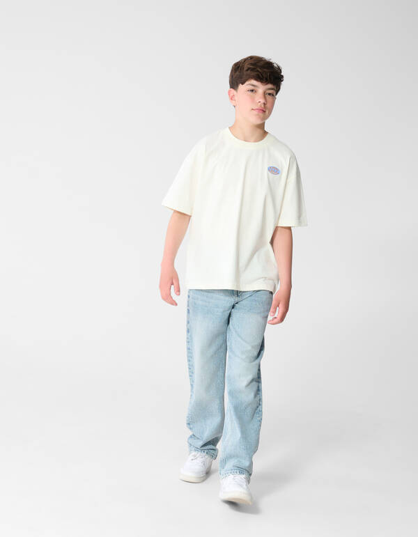 Baggy Fit Jeans Hellblau SHOEBY BOYS