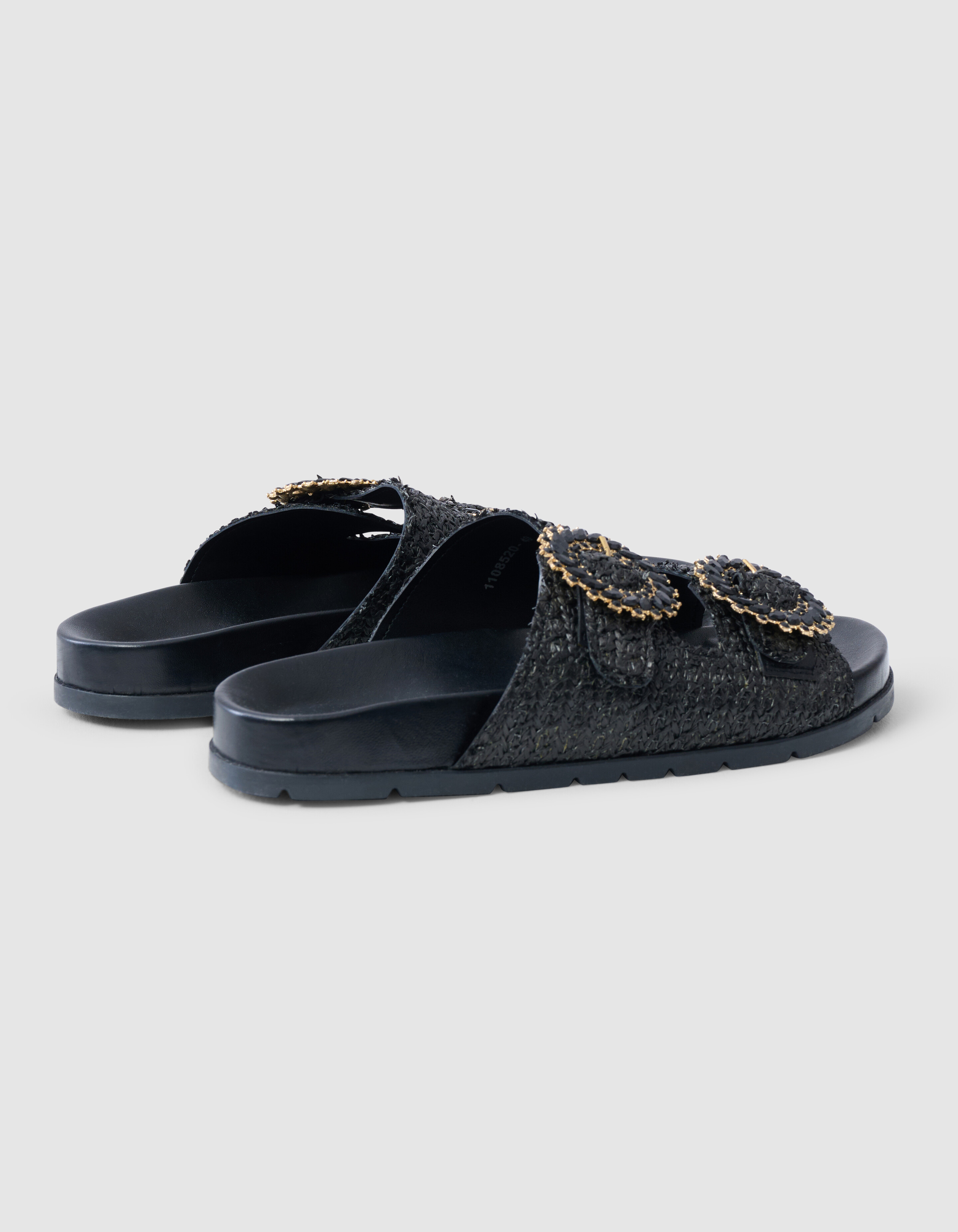 Schnallen-Sandalen Schwarz SHOEBY SHOES