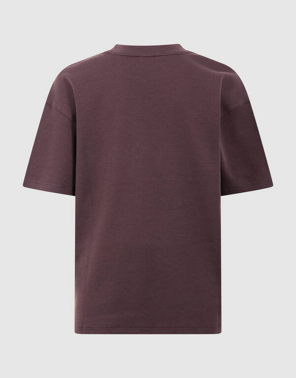 Label T-Shirt Dunkelbraun SHOEBY BOYS