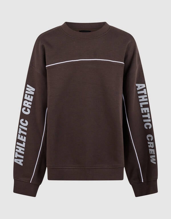 Sweatshirt mit Aufdruck braun SHOEBY BOYS