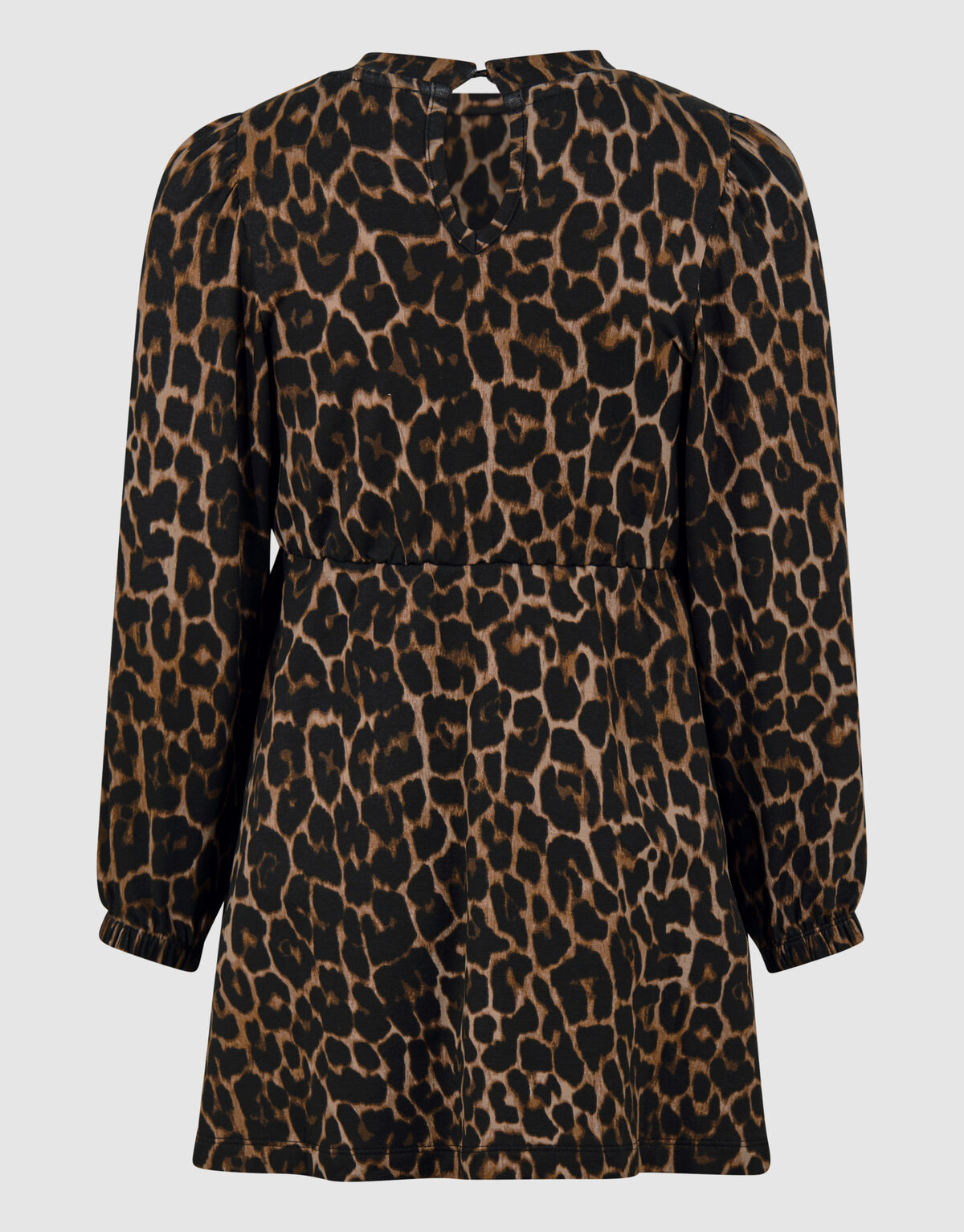 Gedrucktes Leopardenkleid Braun SHOEBY GIRLS