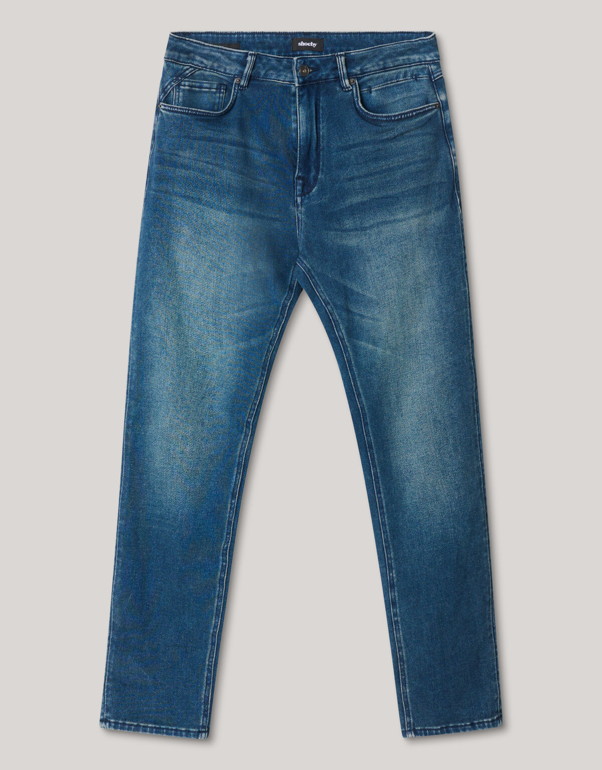 Dunkle Slim Jeans L&auml;nge 34 SHOEBY MEN