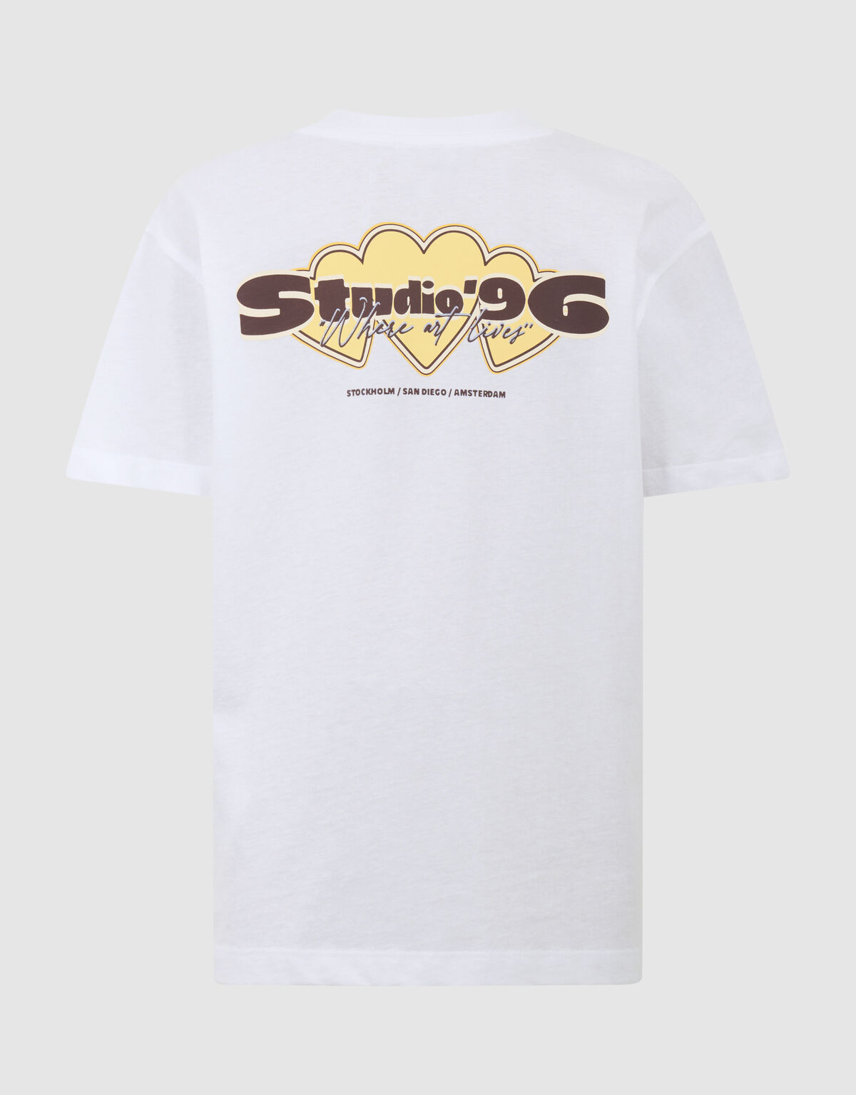 Studio Artwork T-Shirt Wei&szlig; SHOEBY GIRLS