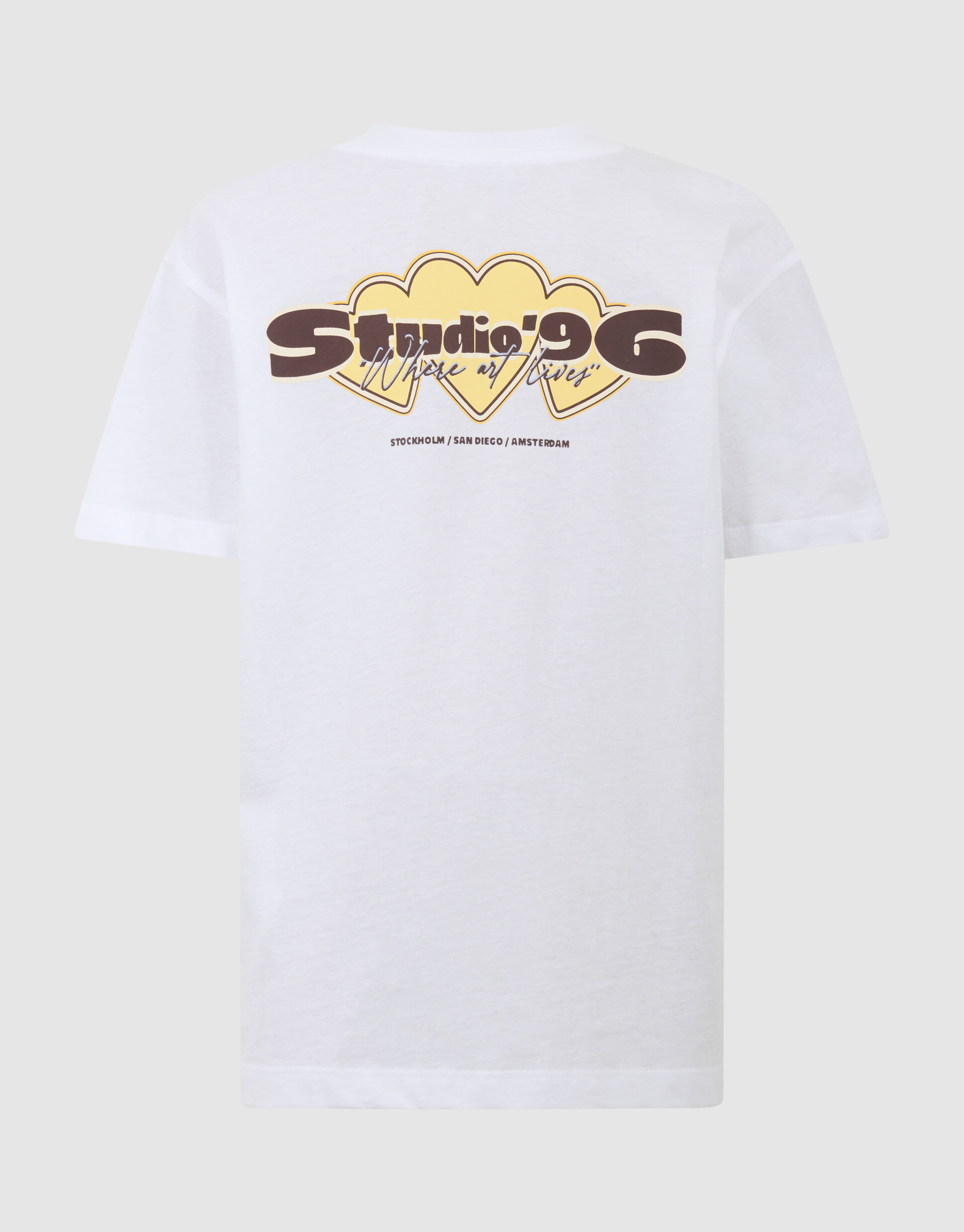 Studio Artwork T-Shirt Wei&szlig; SHOEBY GIRLS