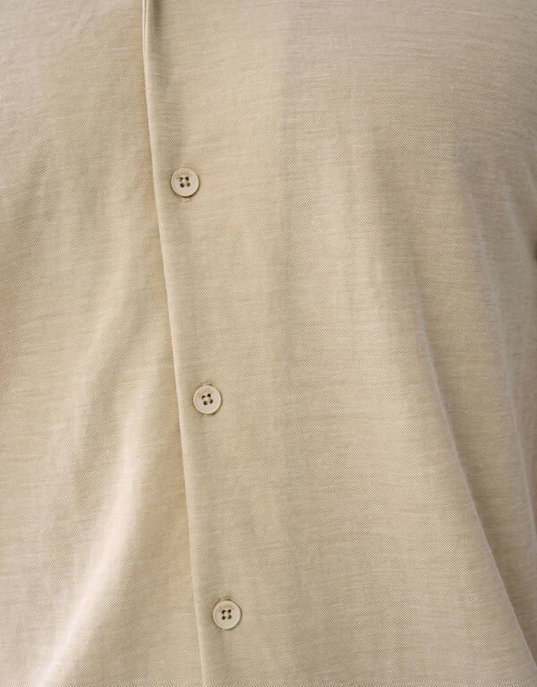 Piqu&eacute;-Hemd Sand SHOEBY MEN