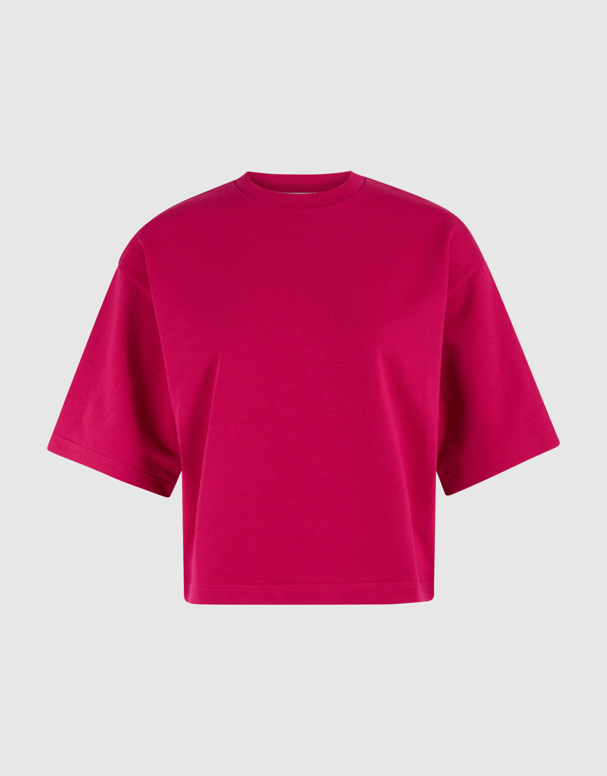 Übergroßes Sweat-T-Shirt Roze/Rood SHOEBY WOMEN