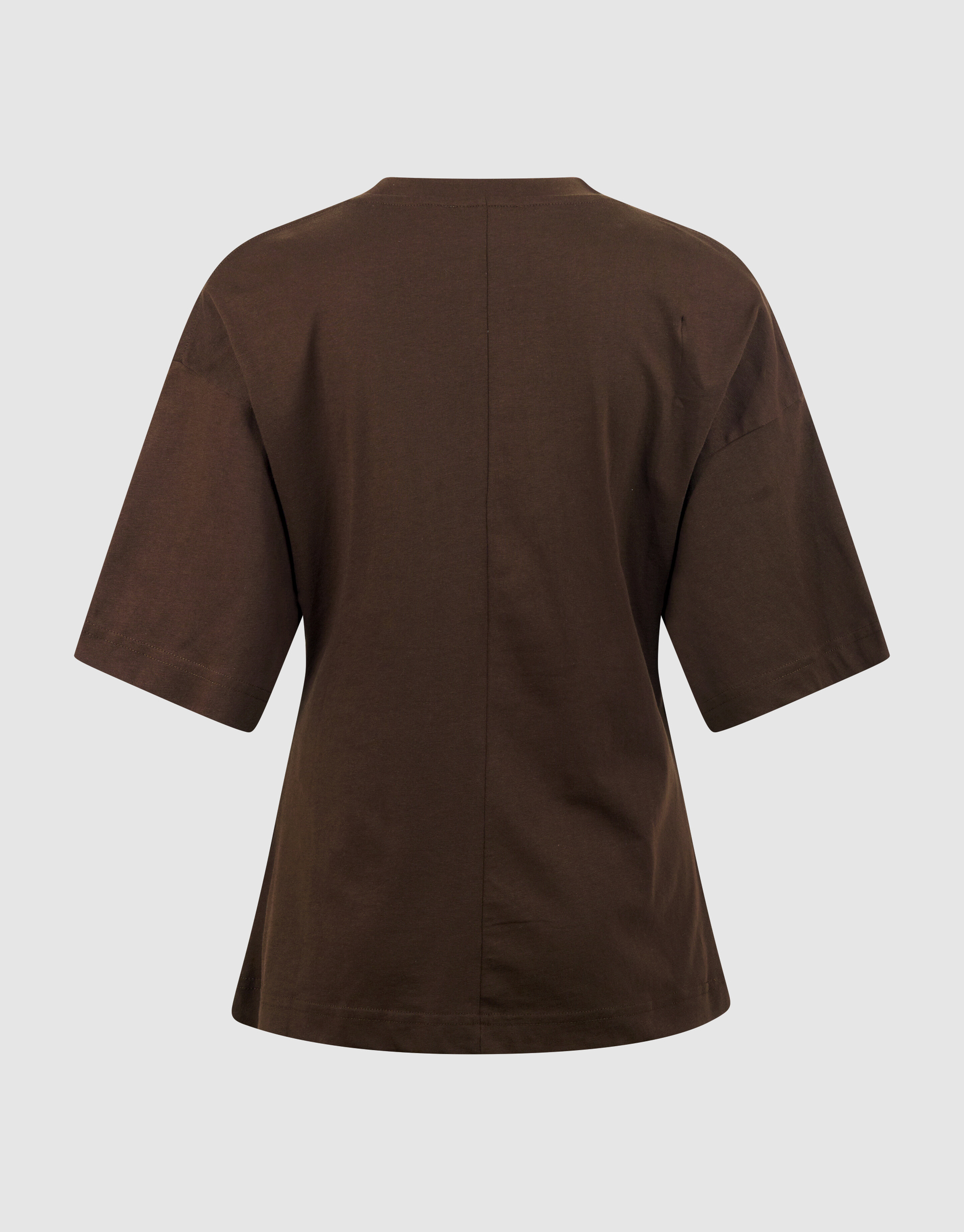 Oversized Knot T-Shirt Braun SHOEBY WOMEN
