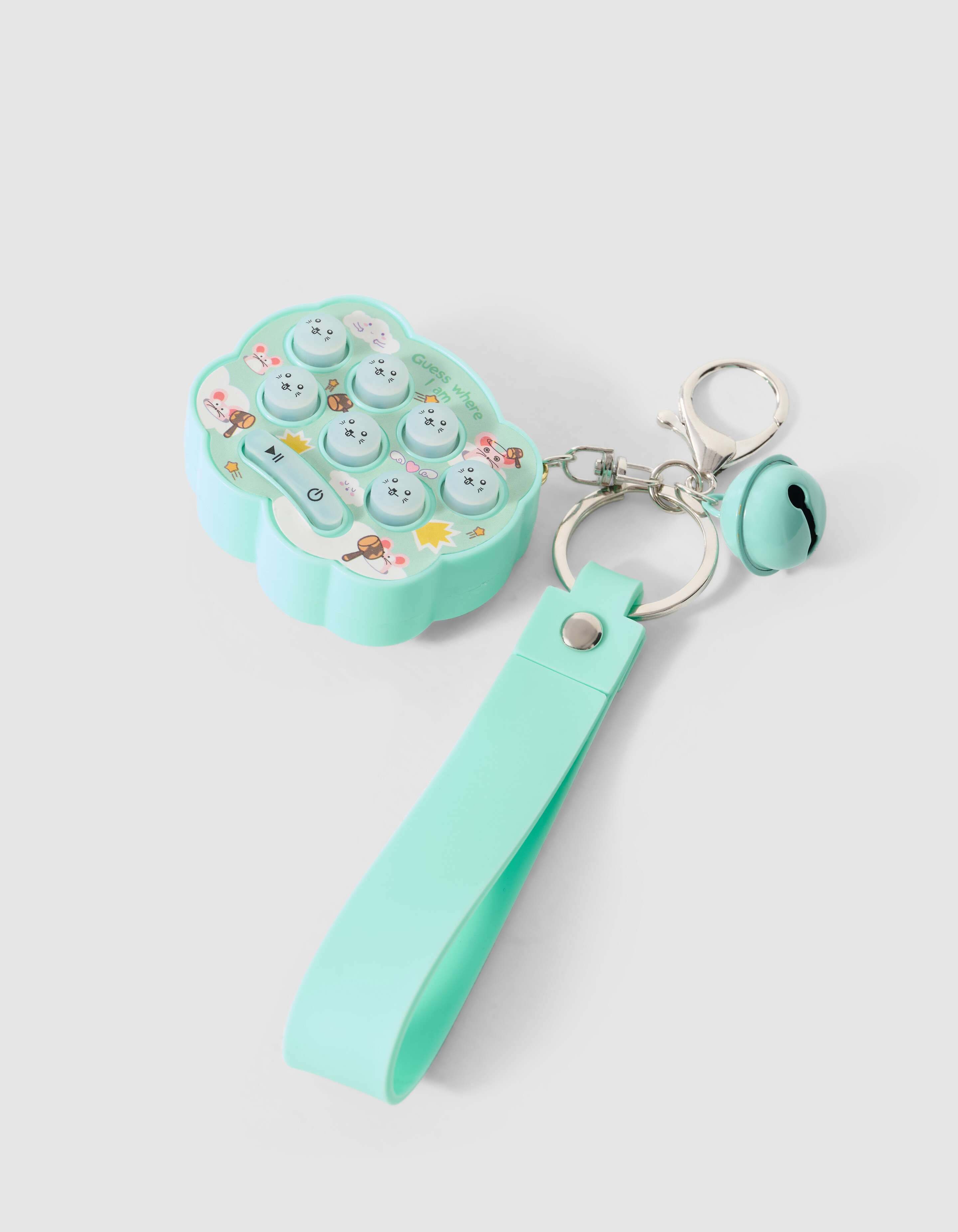 Happy Pop-it Schl&uuml;sselanh&auml;nger Gr&uuml;n SHOEBY ACCESSOIRES