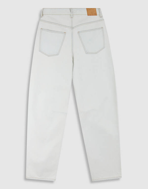 Fancy Button Barrel Fit Jeans Gebleicht SHOEBY WOMEN