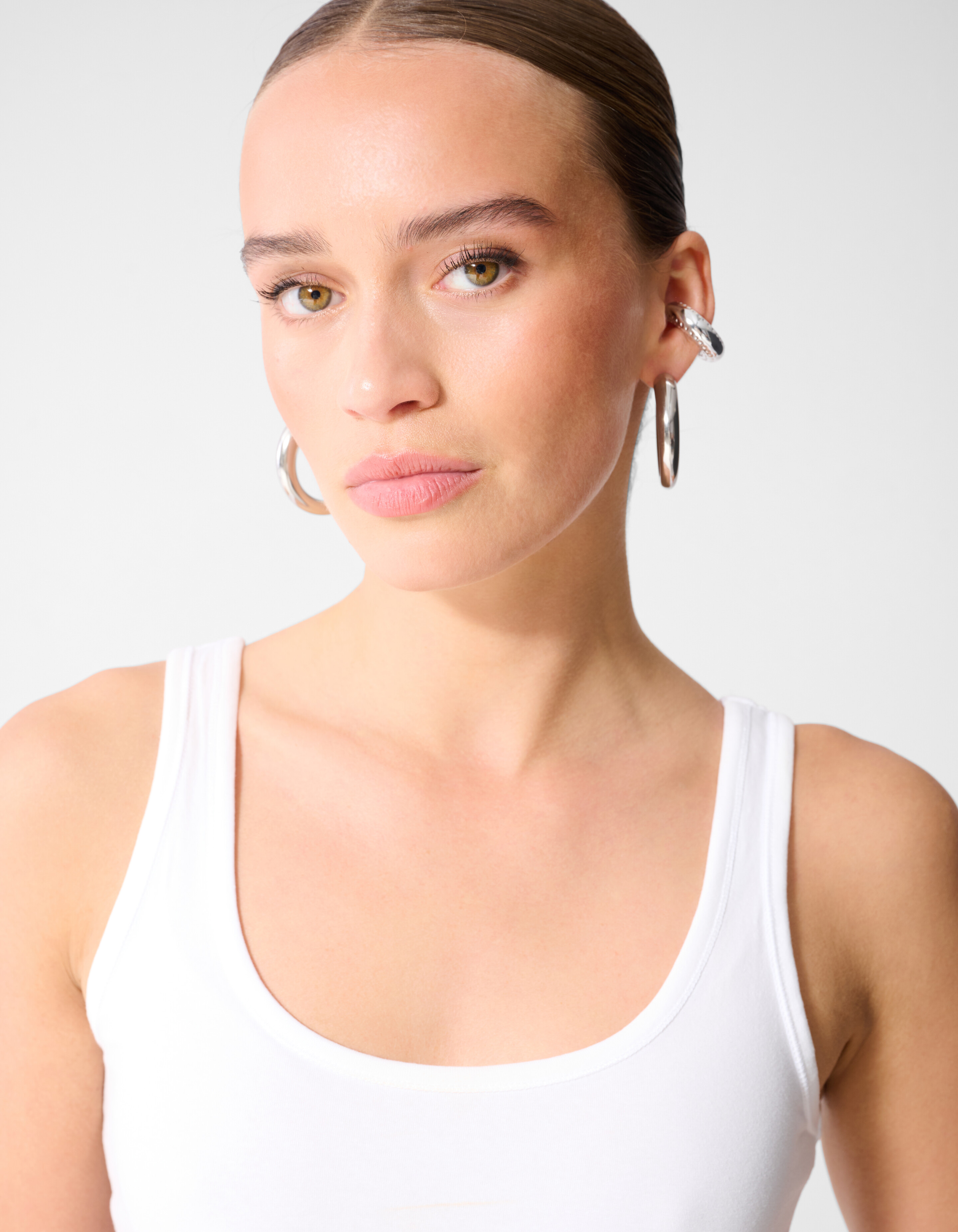 Basic Top Wei&szlig; Eksept