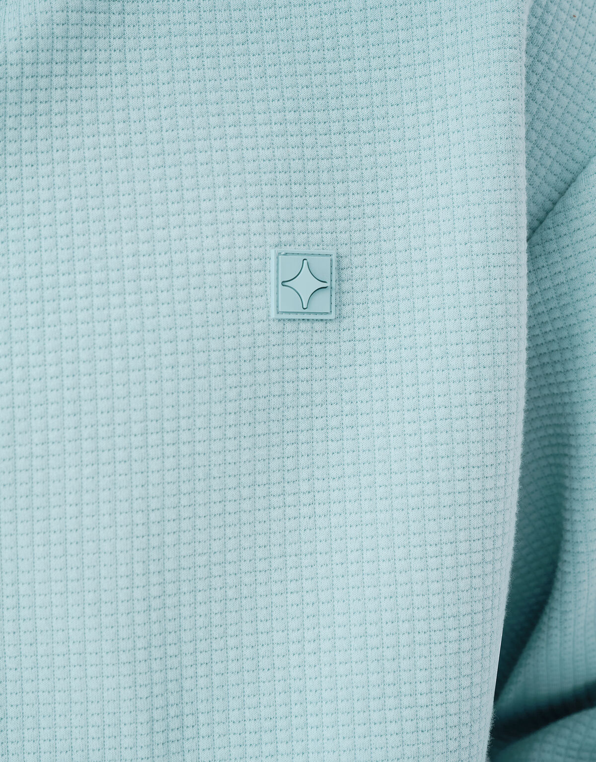 Jacquard Hoodie Hellblau SHOEBY MEN