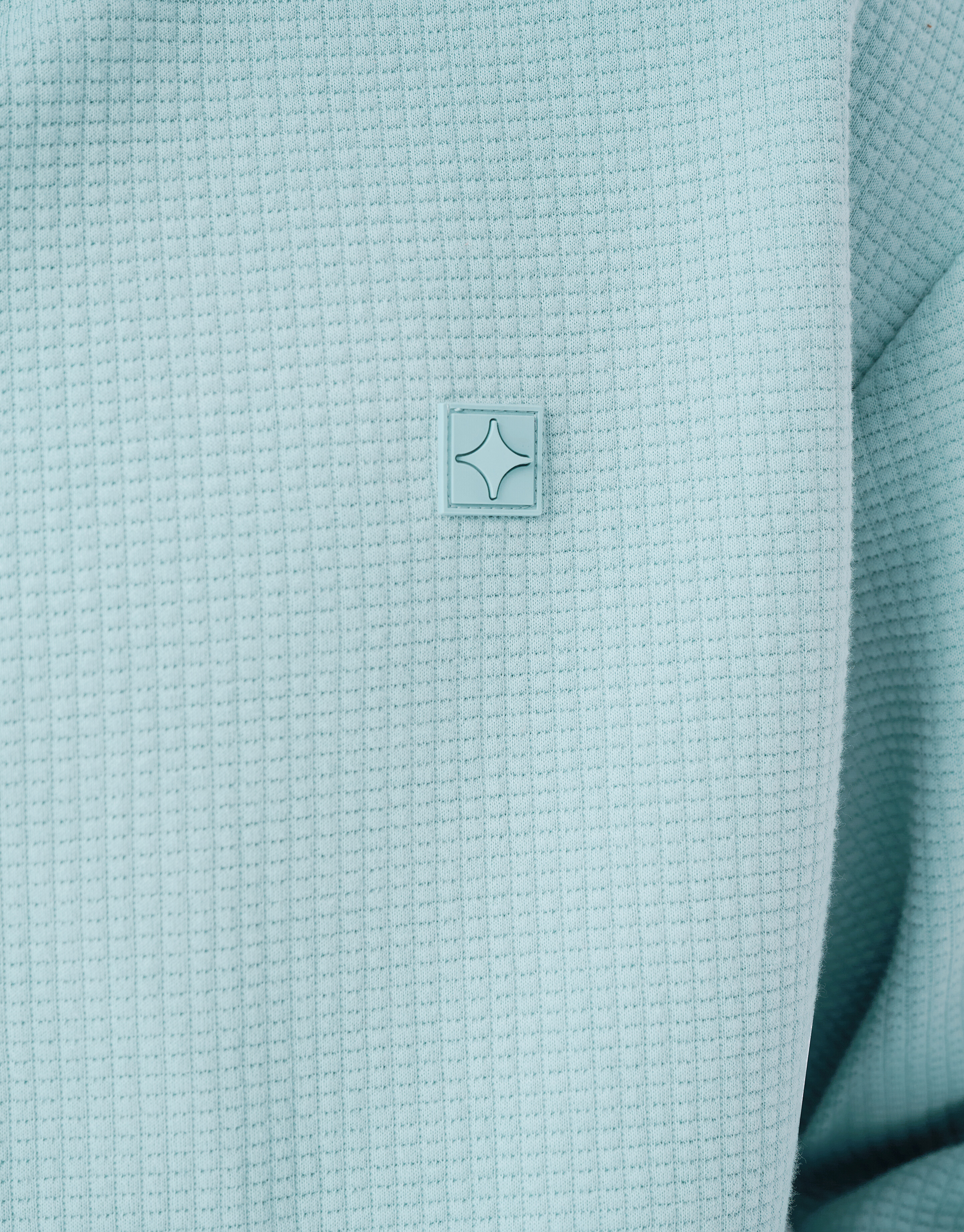 Jacquard Hoodie Hellblau SHOEBY MEN