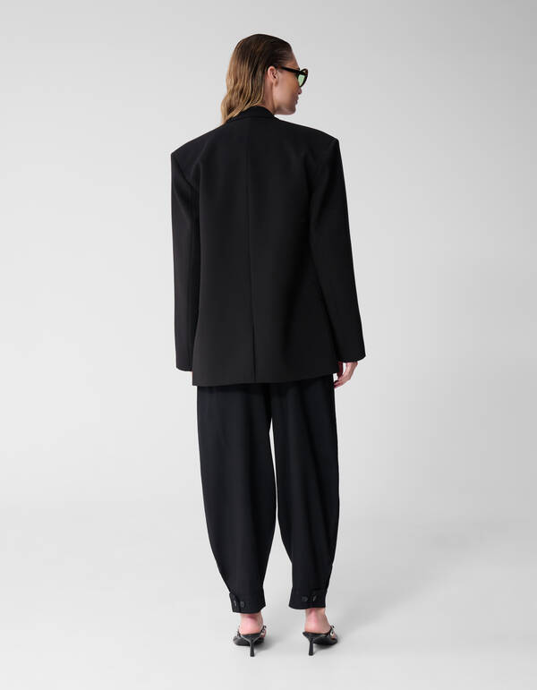 Big Shoulder Blazer Schwarz von Lonneke SHOEBY WOMEN