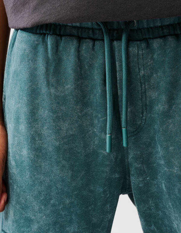 Gewaschene Cargohose Dunkelblau SHOEBY BOYS