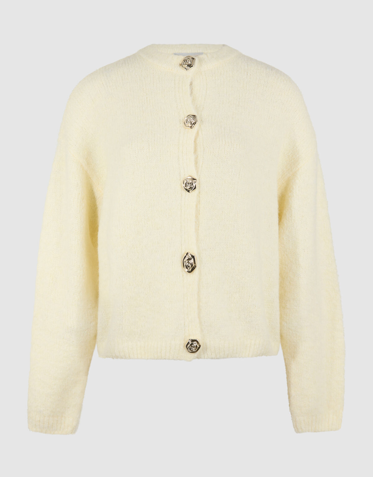 Fancy Button Weste Hellgelb SHOEBY WOMEN