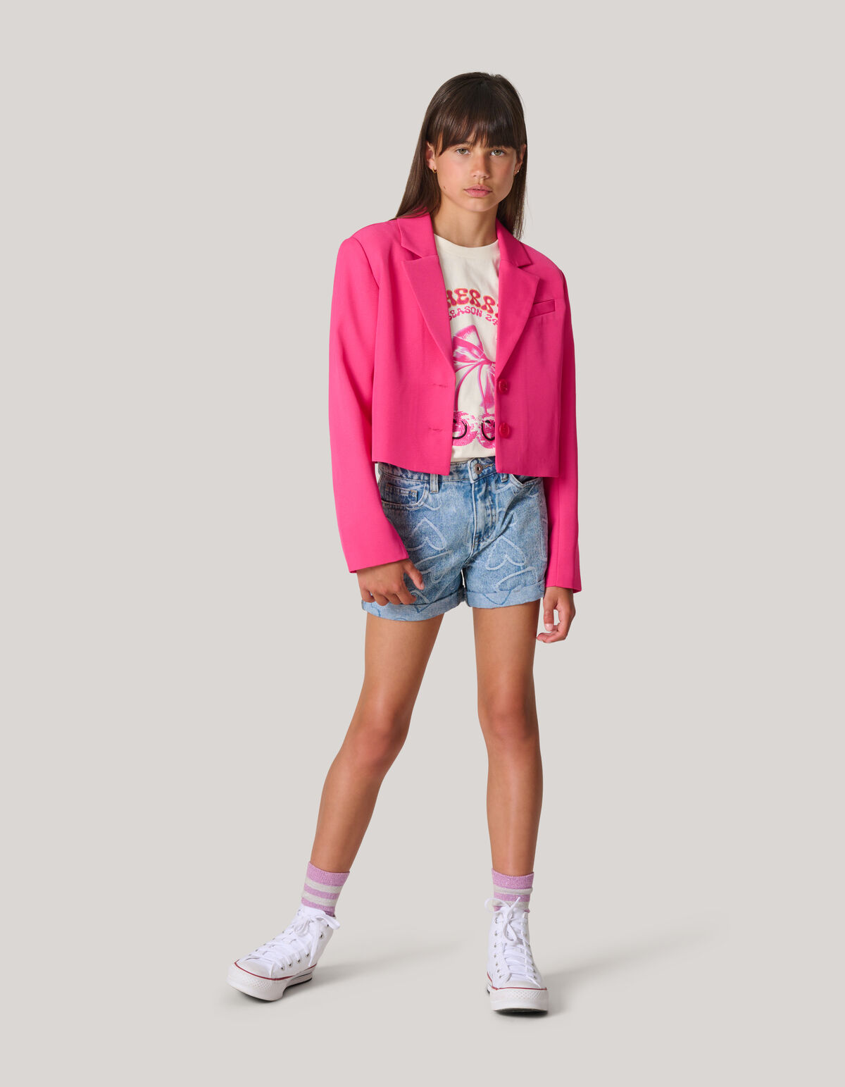 Kurzer Blazer Rosa SHOEBY GIRLS