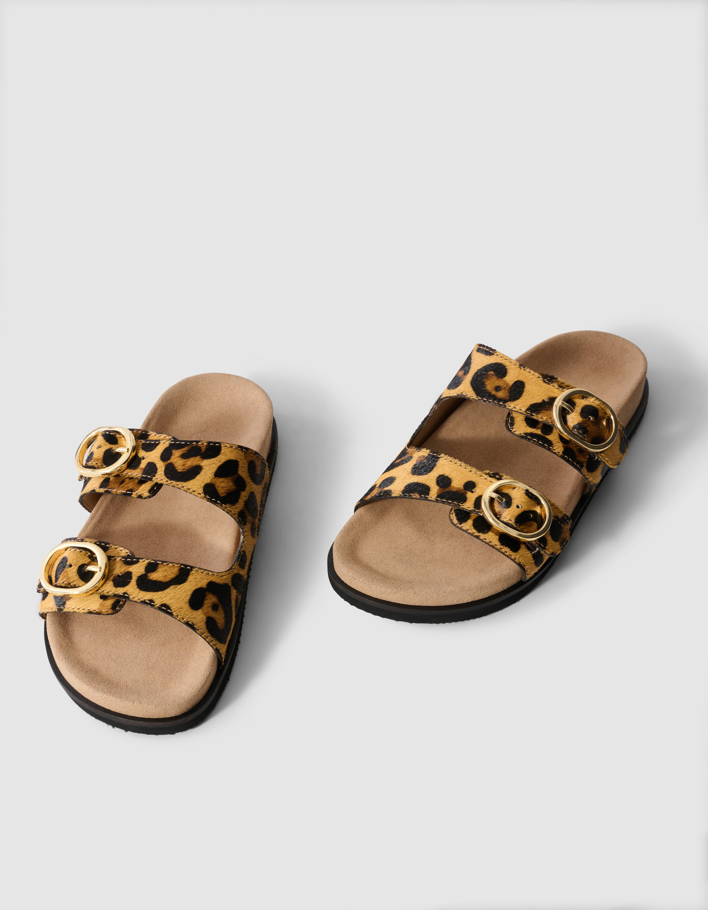 Leopard Hausschuh Braun SHOEBY SHOES