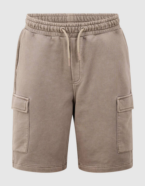 Lockere Passform Cargo Shorts Taupe SHOEBY BOYS