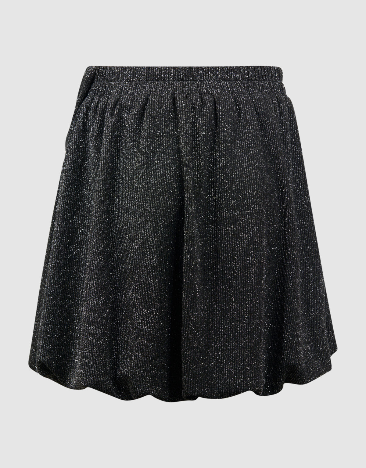 Minirock mit Glitzerschleife in Schwarz SHOEBY GIRLS