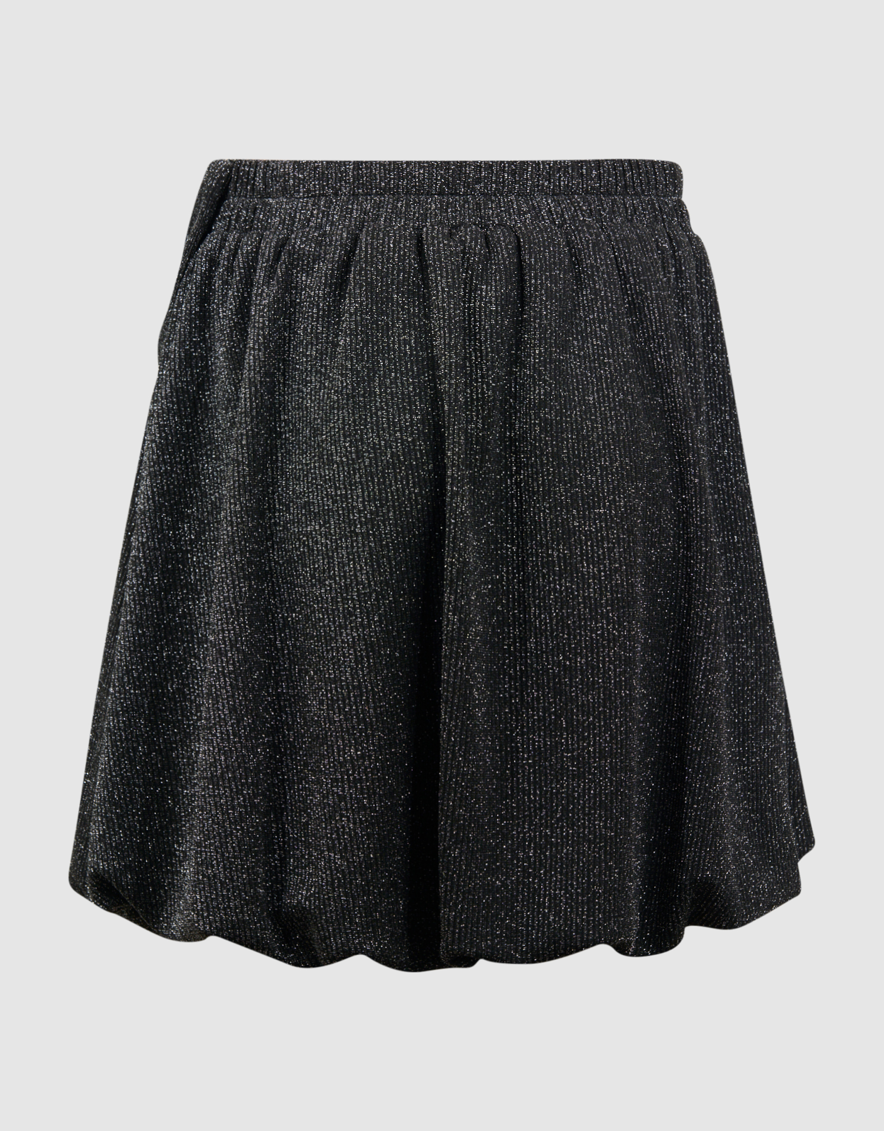 Minirock mit Glitzerschleife in Schwarz SHOEBY GIRLS