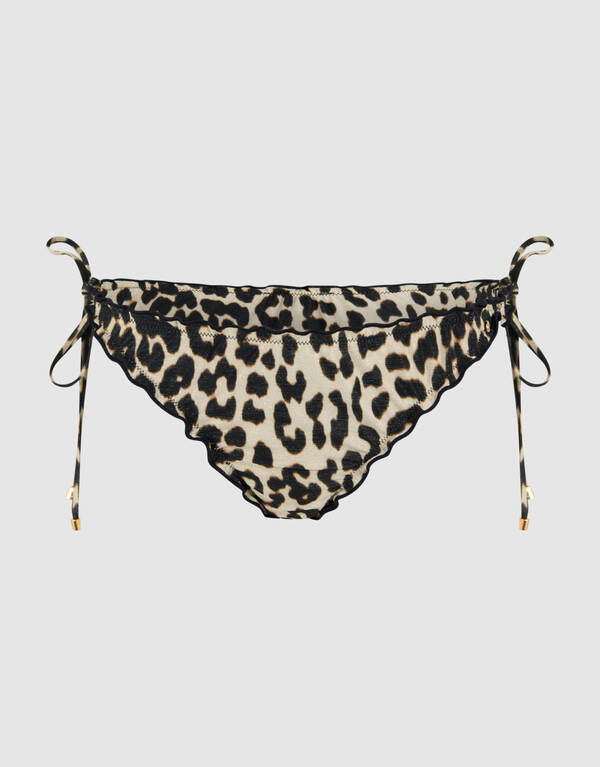 Leopard Bikini Unterteil Braun SHOEBY ACCESSOIRES