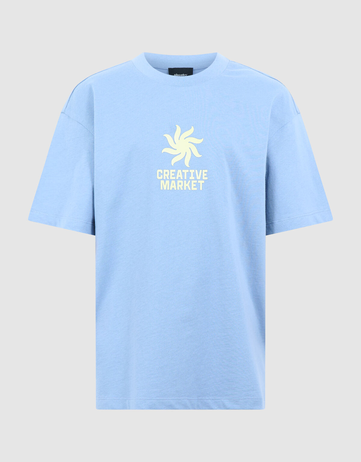 Market Artwork T-Shirt Blau SHOEBY BOYS