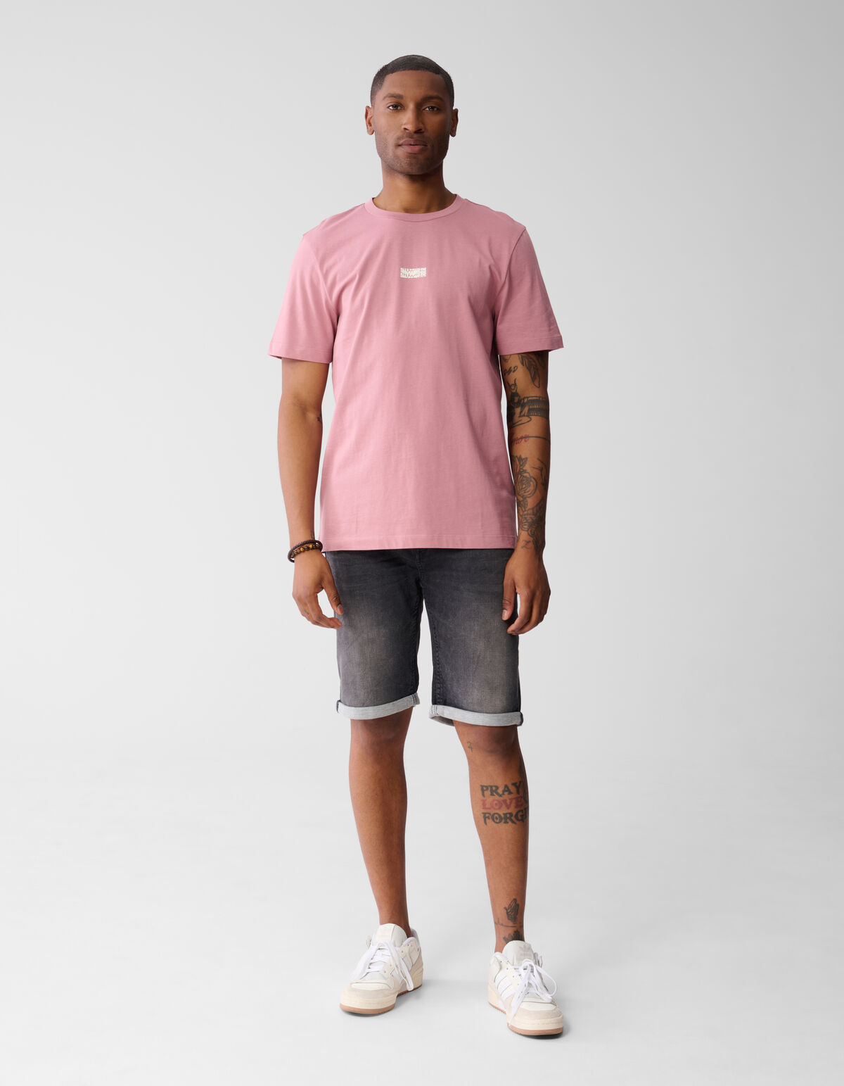 Anywhere Artwork T-shirt Pink SHOEBY MEN