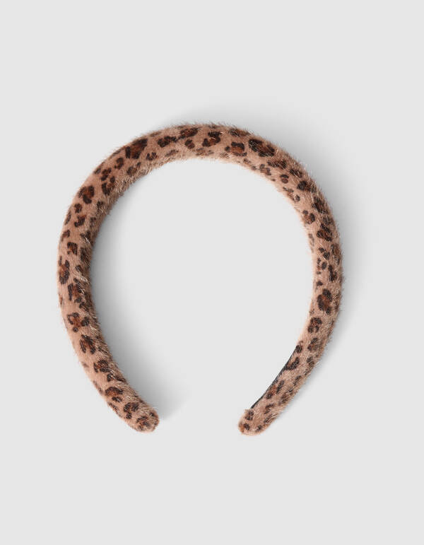Hairy Leopard Haarband Braun SHOEBY ACCESSOIRES