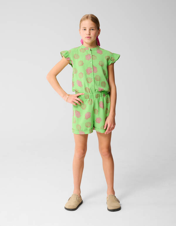 Muschel-Overall Grün SHOEBY GIRLS