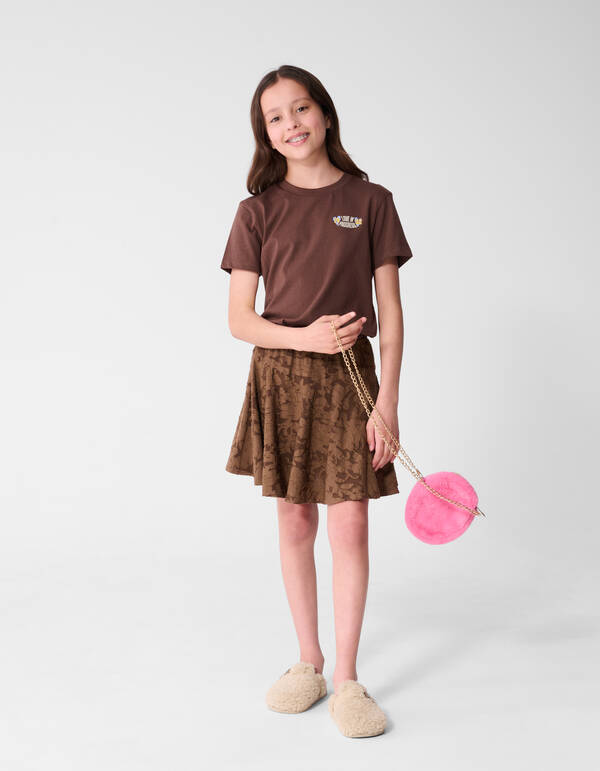 Progress Artwork T-Shirt Braun SHOEBY GIRLS
