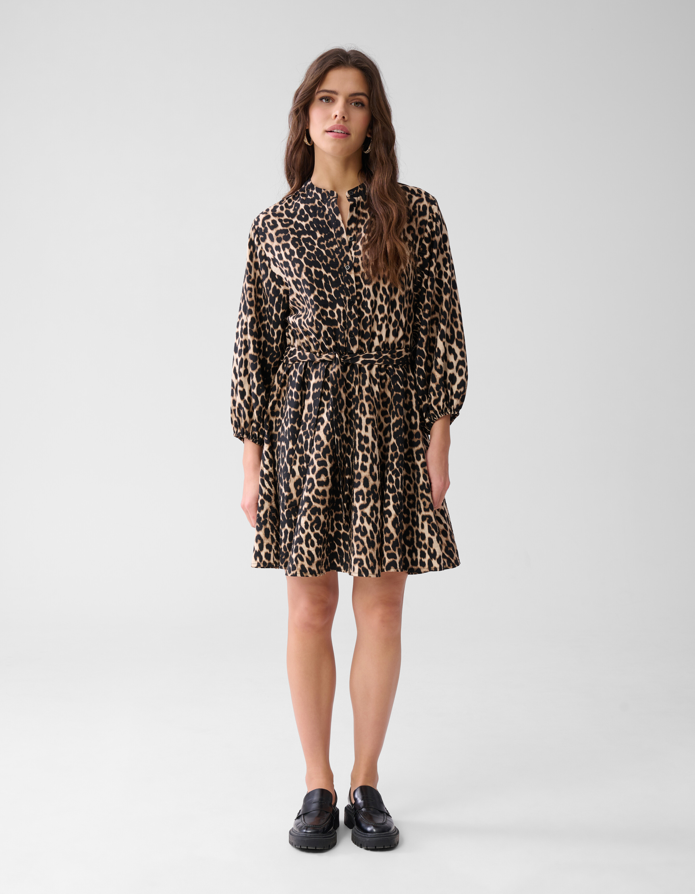 Leoparden-Minikleid Braun SHOEBY WOMEN