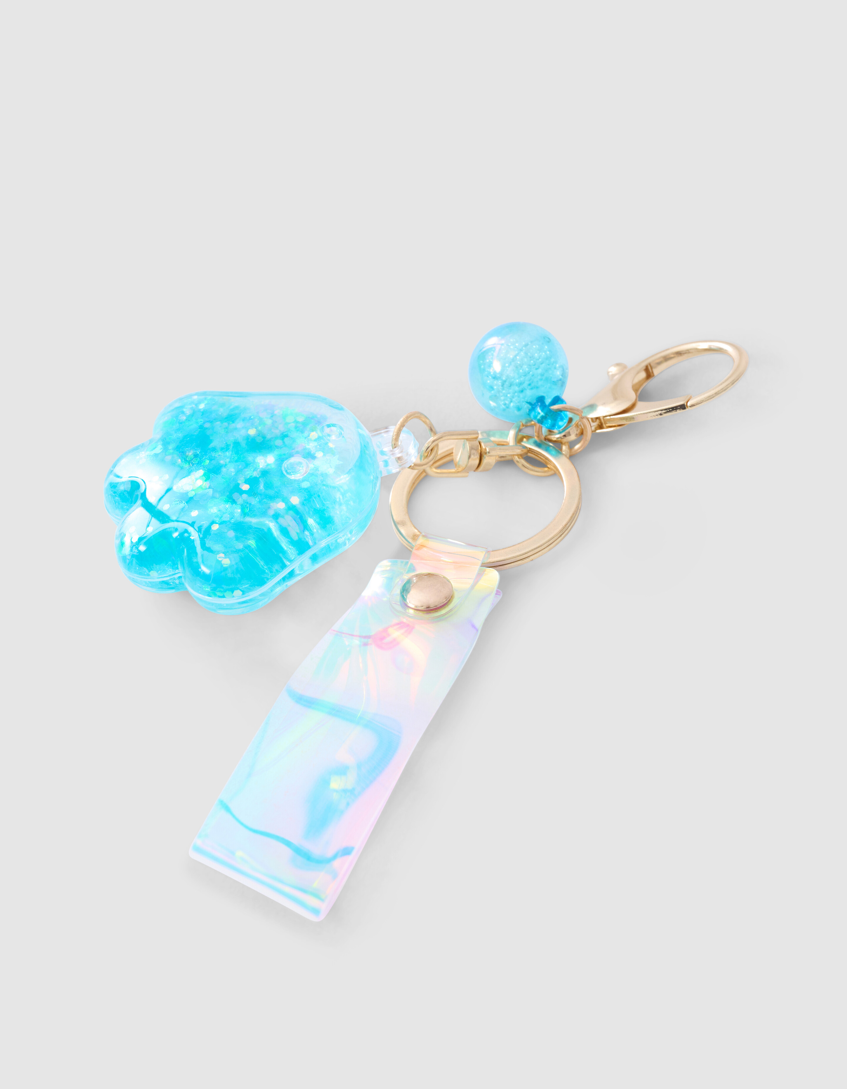 Paw Print Schlüsselanhänger Blau SHOEBY ACCESSOIRES