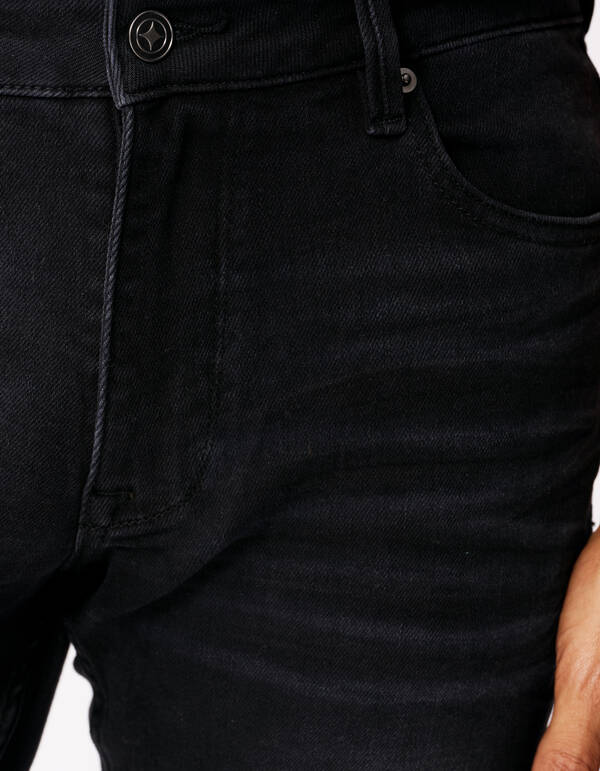 Straight Fit Jeans Dunkelgrau SHOEBY MEN